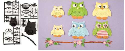 Owl Patchwork Cutter Set - Click Image to Close